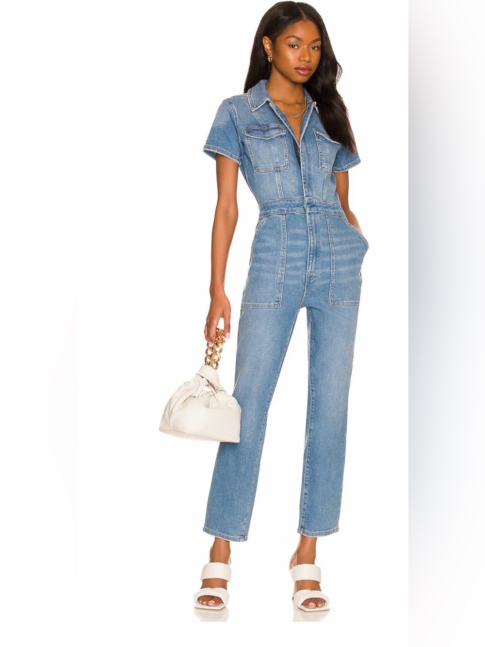 Good American Fit For Success Bootcut Jumpsuit